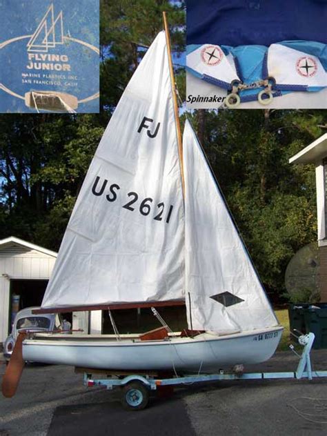 Flying Junior sailboat for sale .